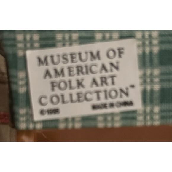 Museum Of American Folk Art Collection Vintage Miniature Furniture TV Set Bundle - Picture 8 of 16